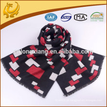 Thic Comfortable Square Design Silk Scarf Custom